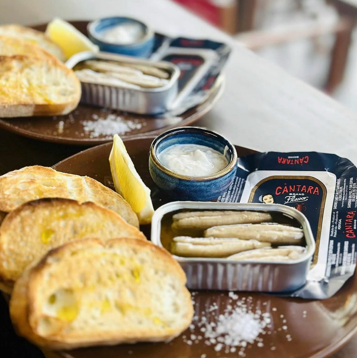 Baras Baarcelona Estijoje sardinės