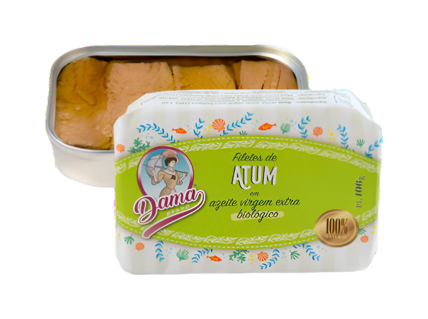 Thunfischfilet in Bio-Olivenöl extra rein BIO | DAMA