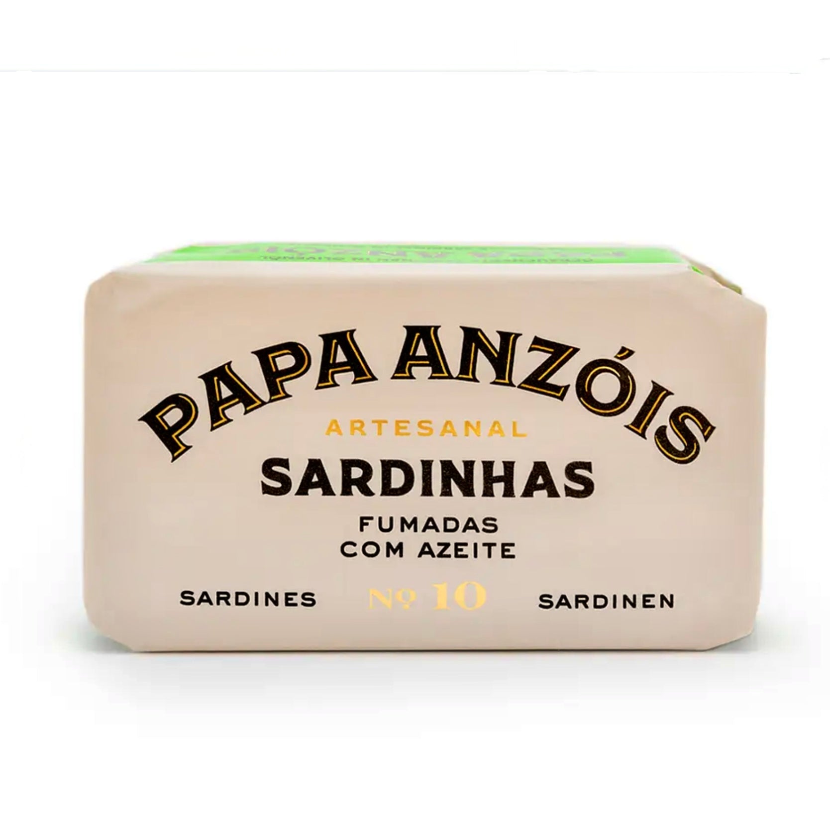 Echte geräucherte Sardinen in extra nativem Olivenöl | Papa Anzóis