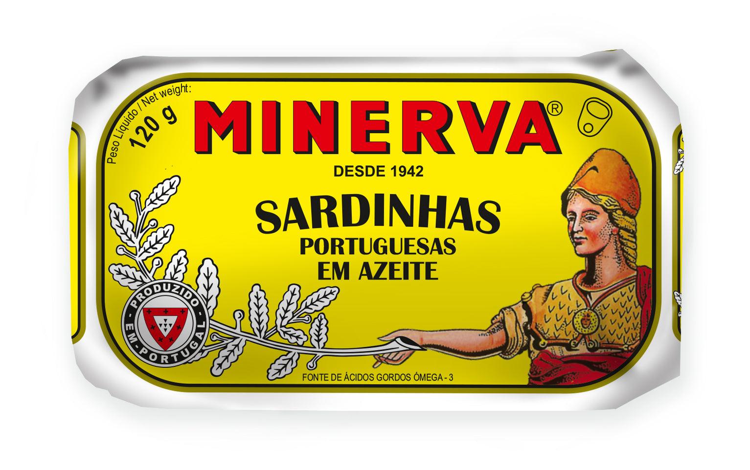Sardinės alyvuogių aliejuje Minerva Classic