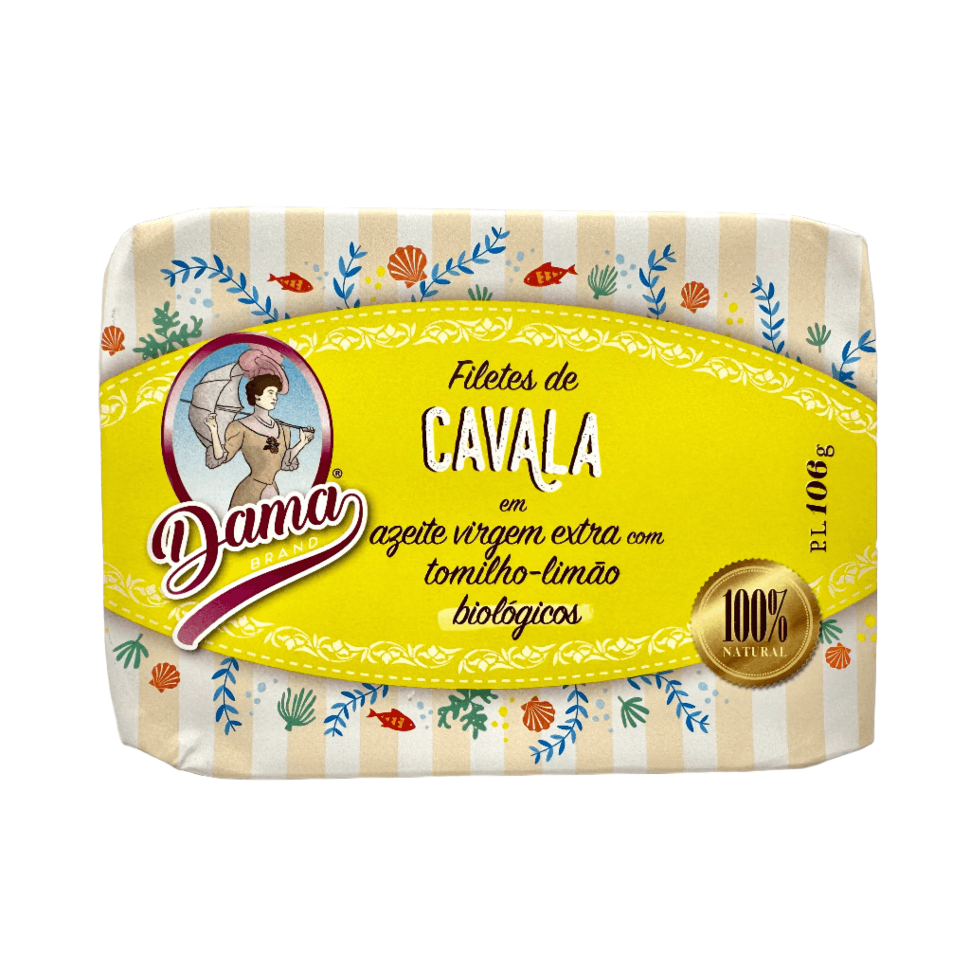 Makrelenfilet in Bio-Olivenöl extra vergine mit Zitrusthymian (BIO) | DAMA