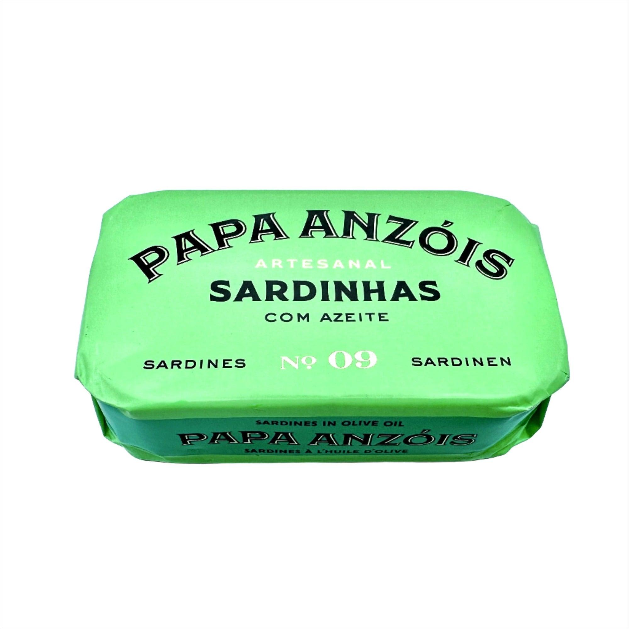 Sardinen in extra nativem Olivenöl | Papa Anzóis
