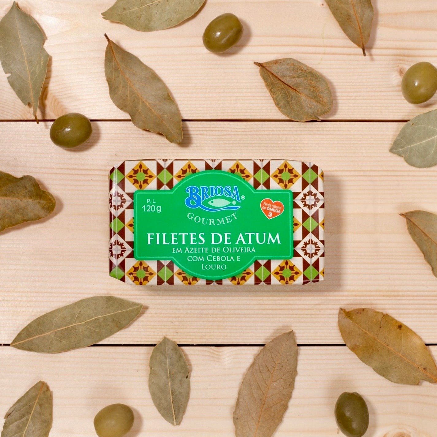 Thunfischfilet in Olivenöl mit Zwiebeln und Lorbeerblatt | Briosa Gourmet