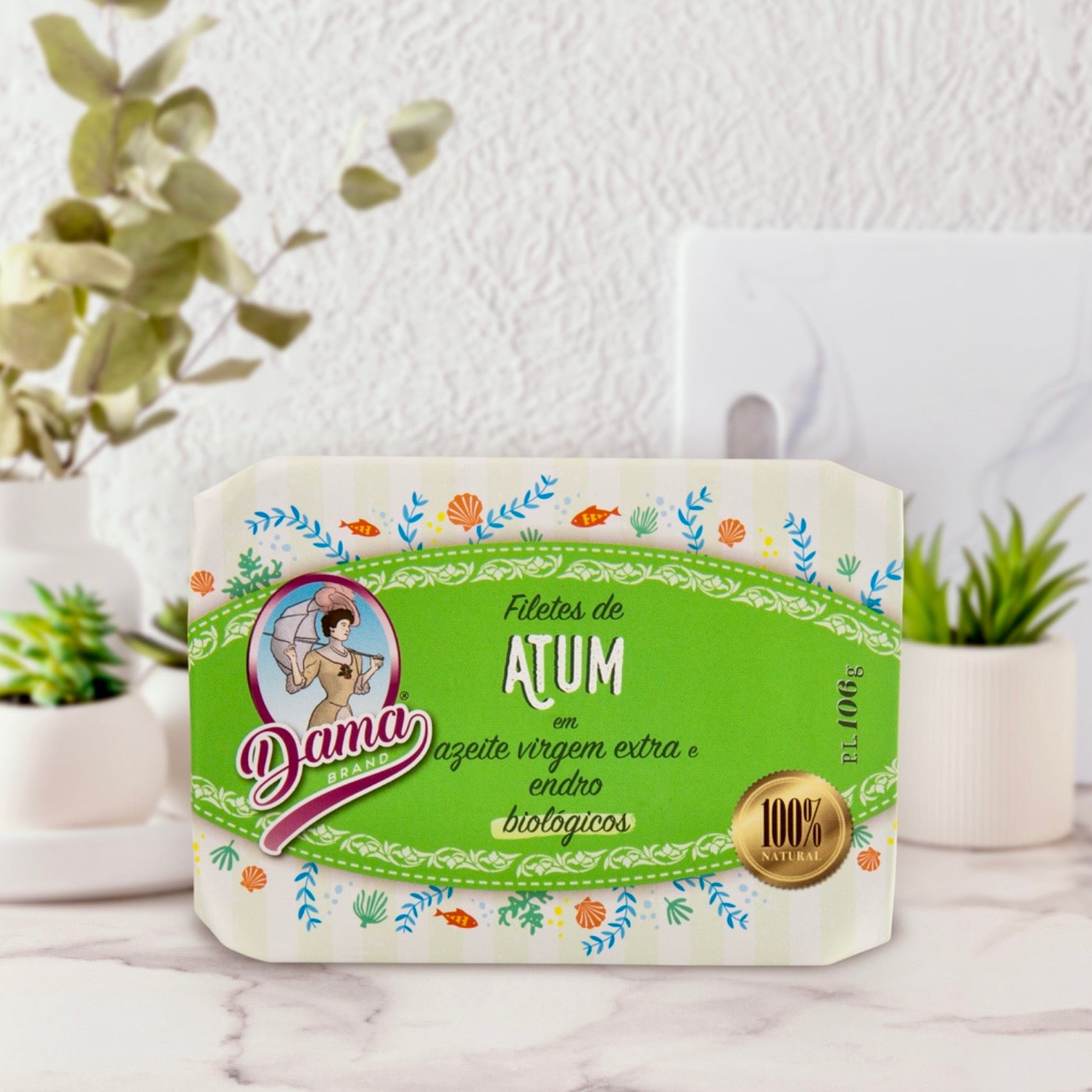 Thunfischfilet in Bio-Olivenöl extra rein mit Dill (BIO) | DAMA