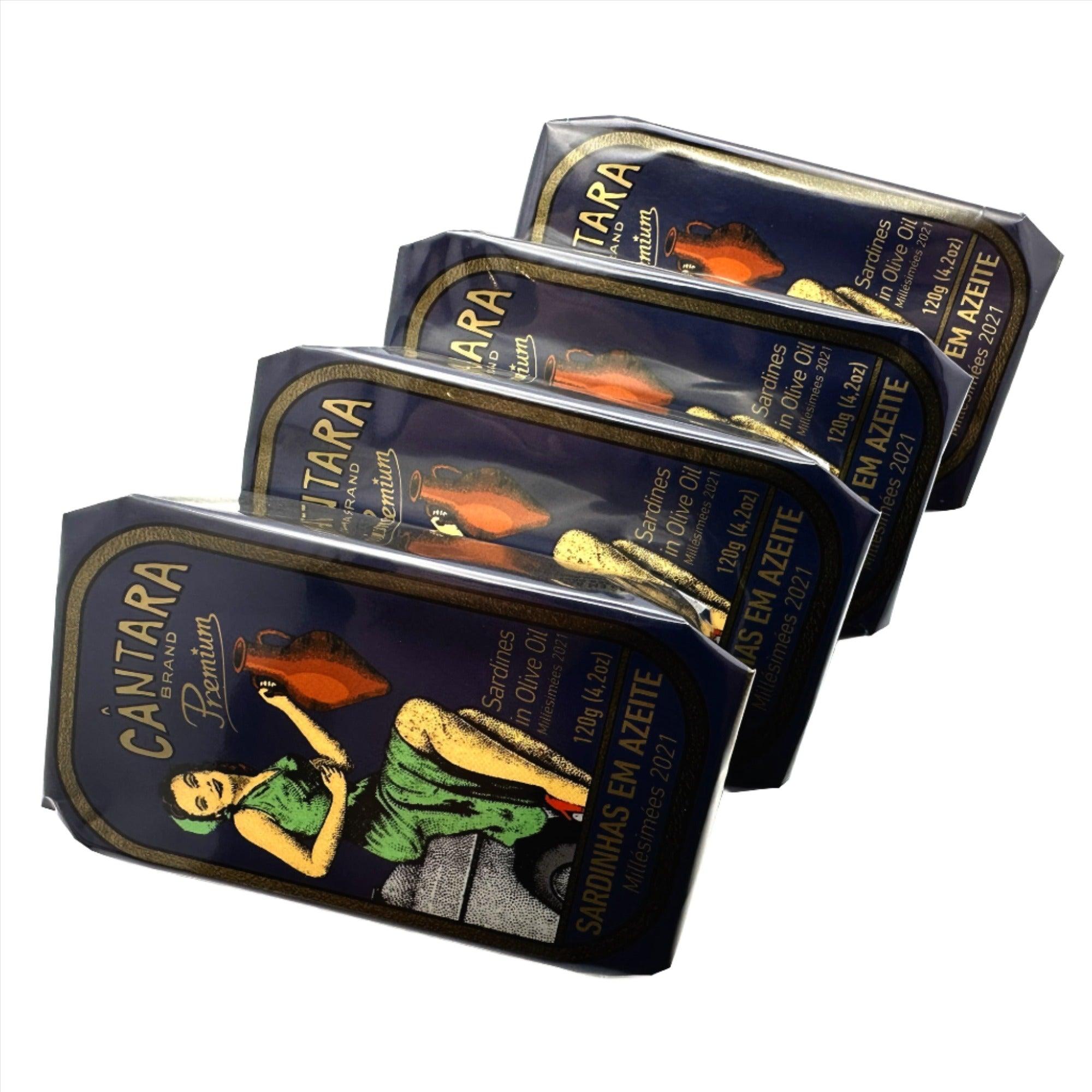 Sardinen in Olivenöl MILLÉSIMÉES 2021 | Cantara PREMIUM