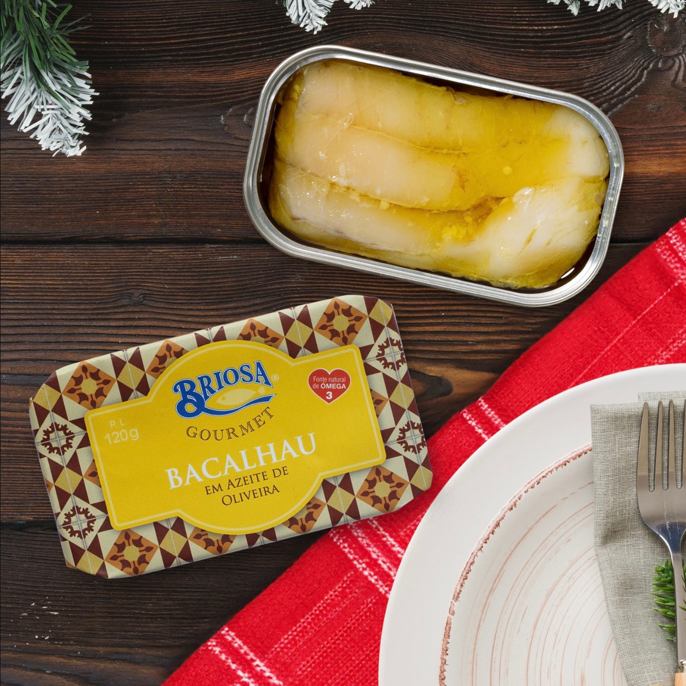 Kabeljau in Olivenöl | Briosa Gourmet