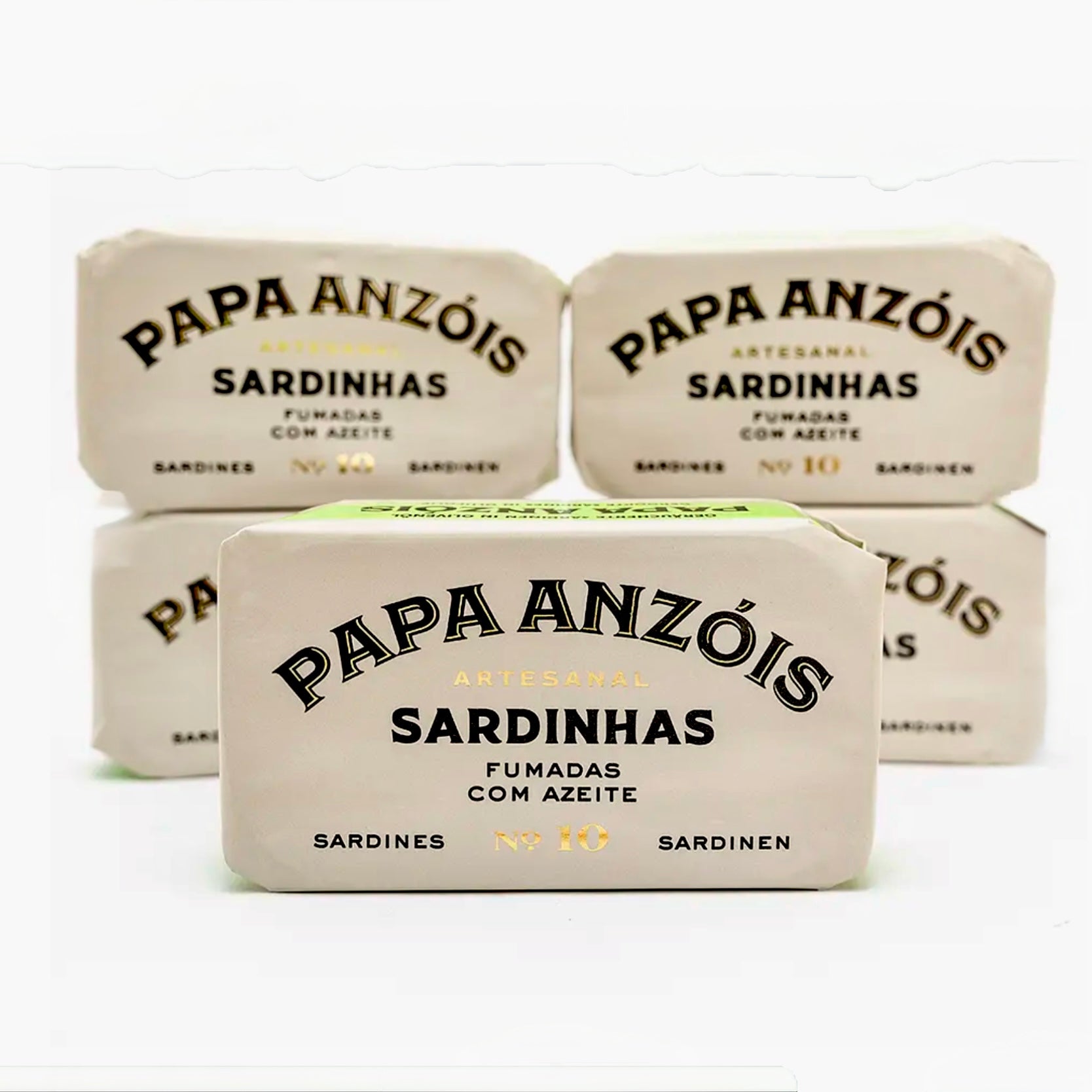 Echte geräucherte Sardinen in extra nativem Olivenöl | Papa Anzóis