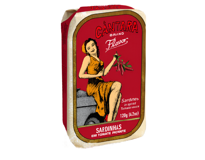 Sardinen in würziger Tomatensauce Cantara VINTAGE
