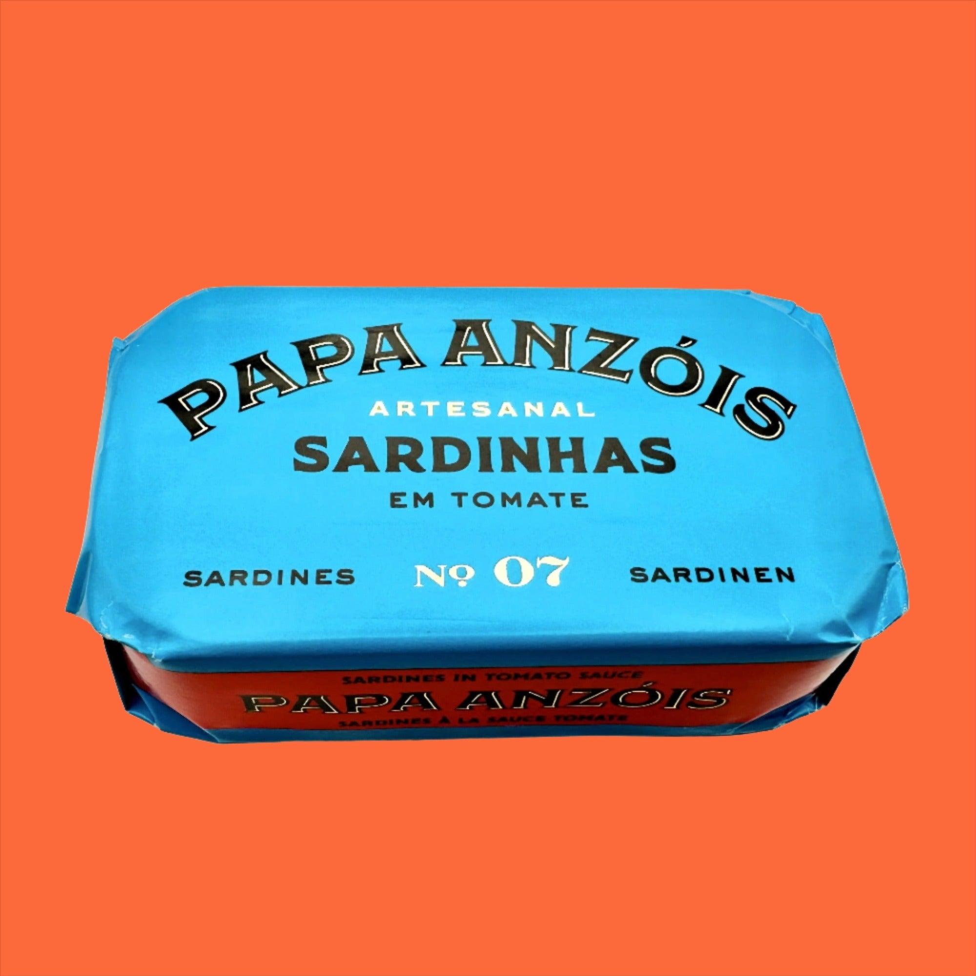 Sardinen in Tomatensauce mit nativem Olivenöl extra | Papa Anzóis