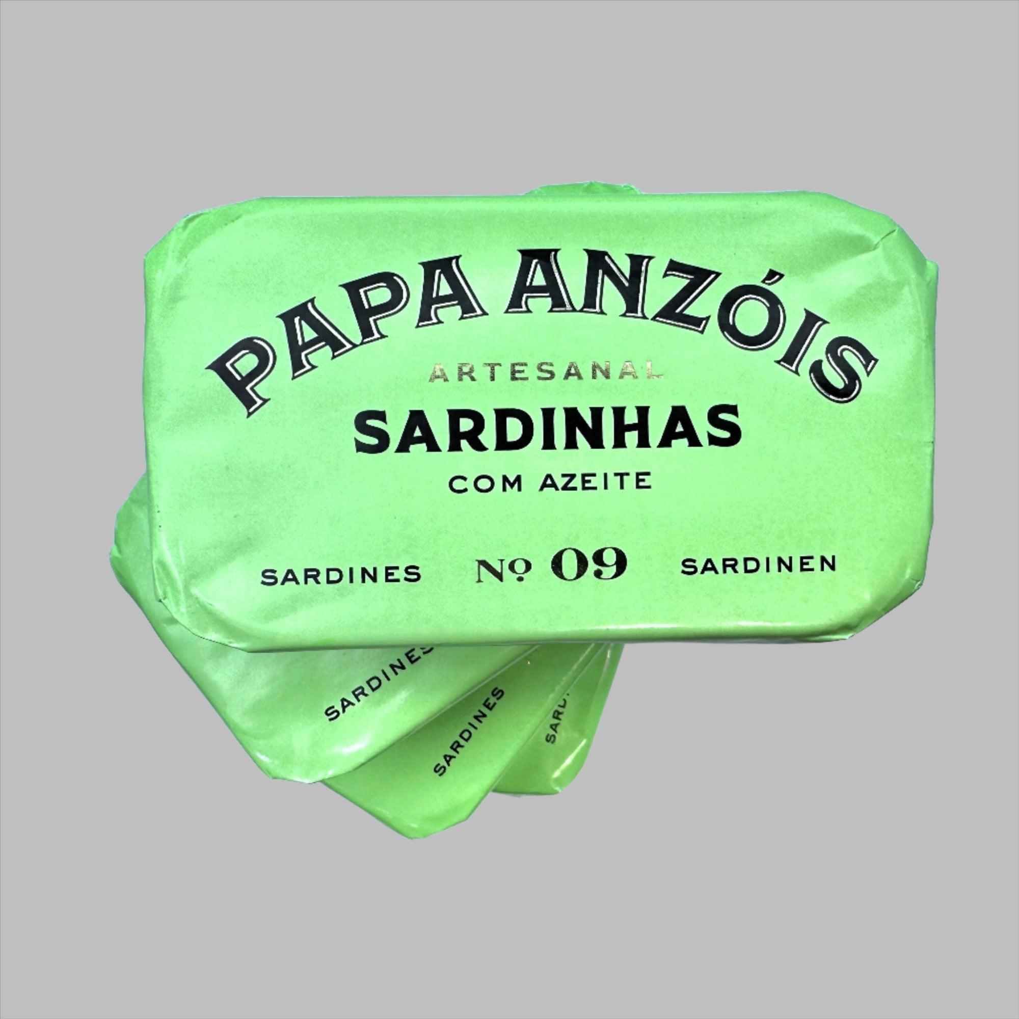 Sardinen in extra nativem Olivenöl | Papa Anzóis