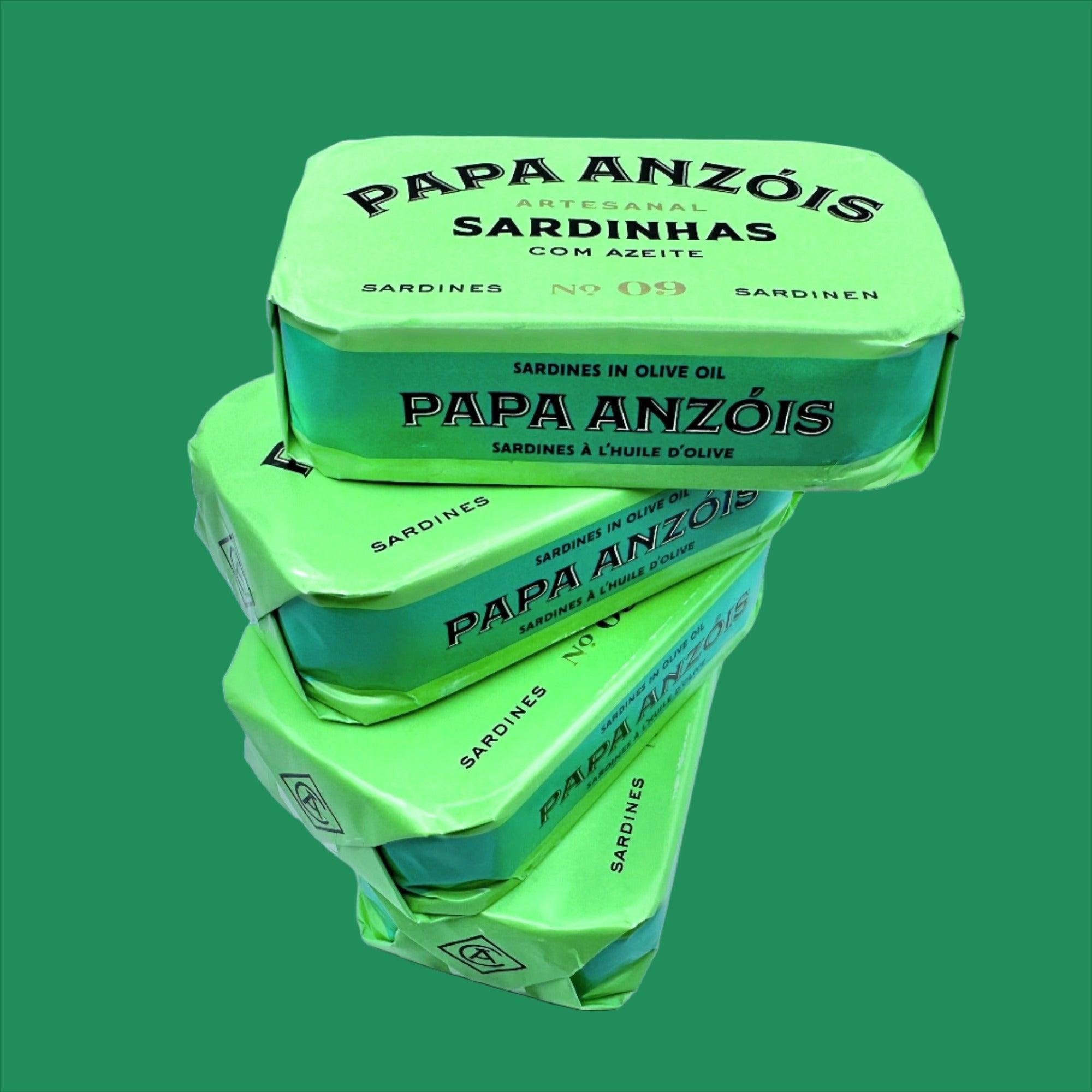 Sardinen in extra nativem Olivenöl | Papa Anzóis