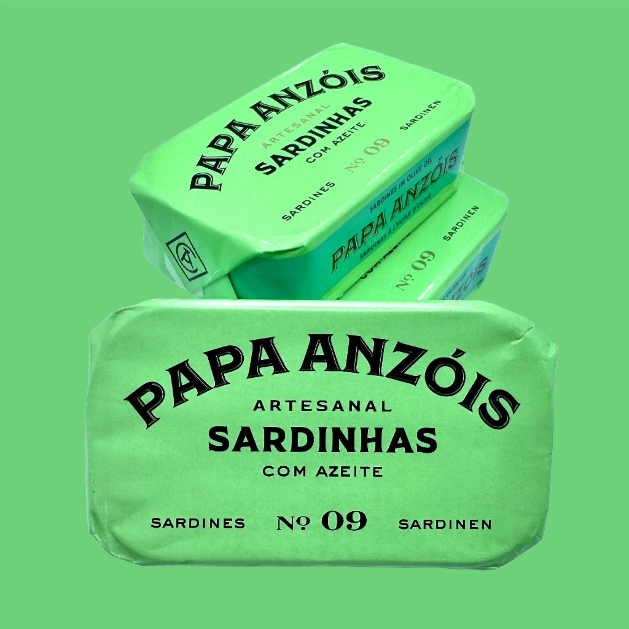 Sardinen in extra nativem Olivenöl | Papa Anzóis