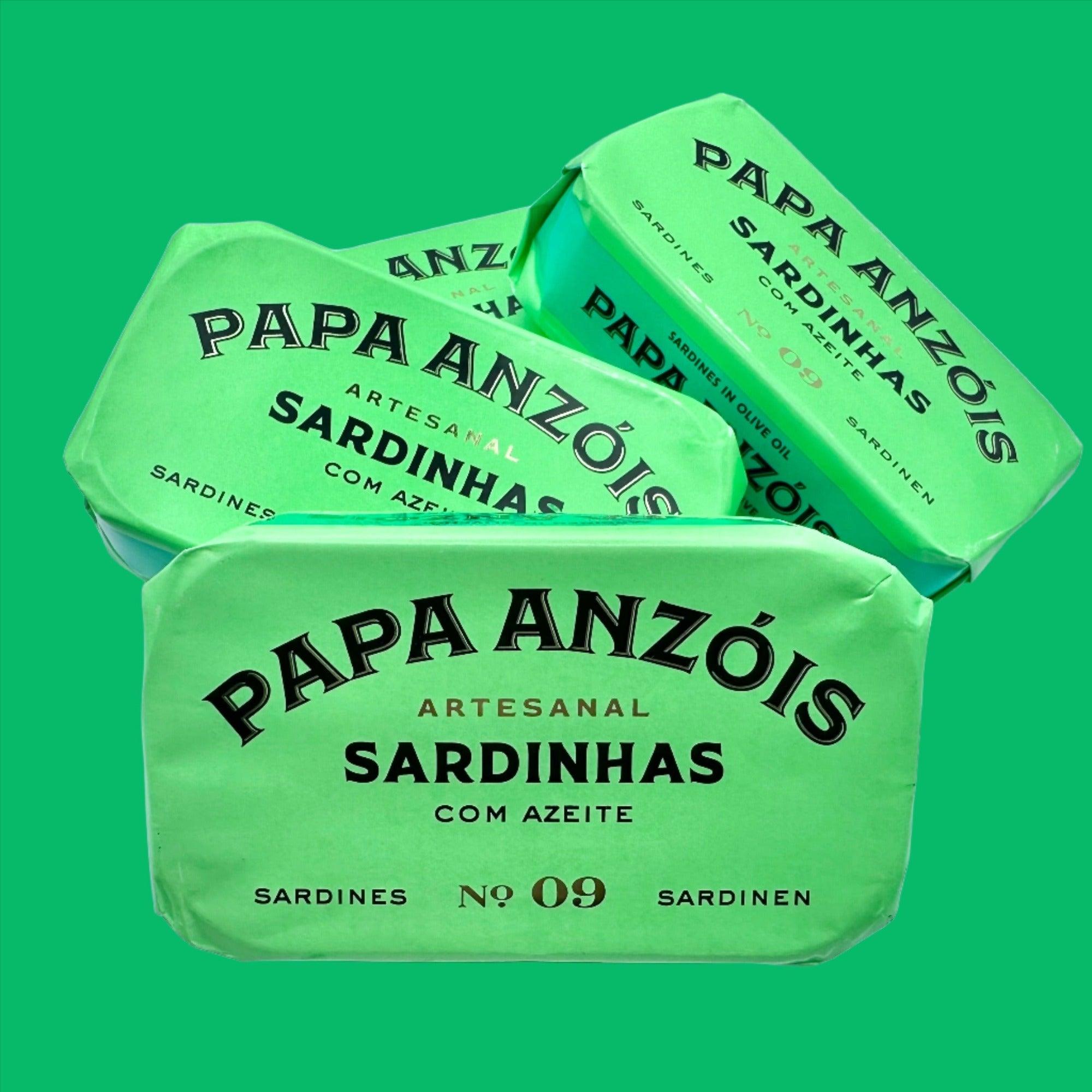 Sardinen in extra nativem Olivenöl | Papa Anzóis